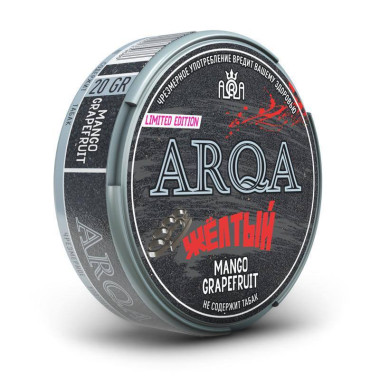 ARQA СЛОВО ПАЦАНА Mango Grapefruit - ЖЕЛТЫЙ ARQA СЛОВО ПАЦАНА Mango Grapefruit - ЖЕЛТЫЙ