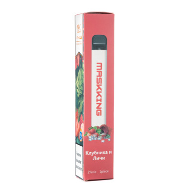 Электронная сигарета Maskking High PRO Strawberry Lychee (Клубничный личи) Электронная сигарета Maskking High PRO Strawberry Lychee (Клубничный личи)