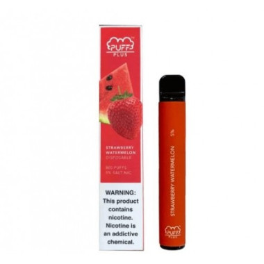 Электронная сигарета PUFF PLUS 800 Strawberry Watermelon (Клубника Арбуз) Электронная сигарета PUFF PLUS 800 Strawberry Watermelon (Клубника Арбуз)