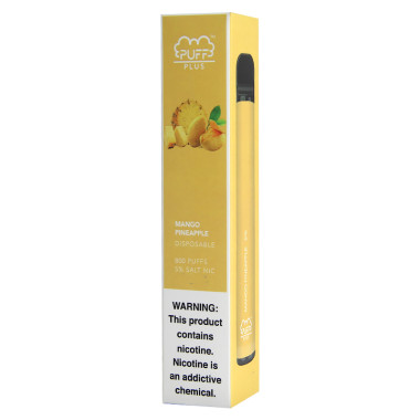 Электронная сигарета PUFF PLUS 800 Mango Pinaapple (Манго - Ананас) Электронная сигарета PUFF PLUS 800 Mango Pinaapple (Манго - Ананас)