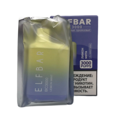 ELFBAR 3000 Лимон мята ELFBAR 3000 Лимон мята