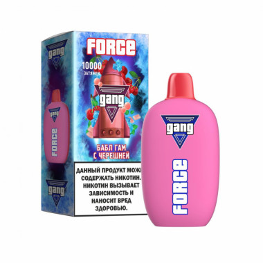 GANG FORCE 10000 Бабл Гам с Черешней GANG FORCE 10000 Бабл Гам с Черешней
