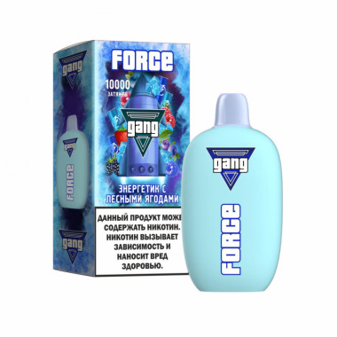GANG FORCE 10000 Энергетик с Лесными Ягодами GANG FORCE 10000 Энергетик с Лесными Ягодами