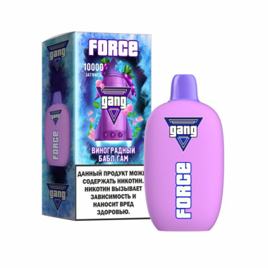 GANG FORCE 10000 Виноградный Бабл Гам GANG FORCE 10000 Виноградный Бабл Гам