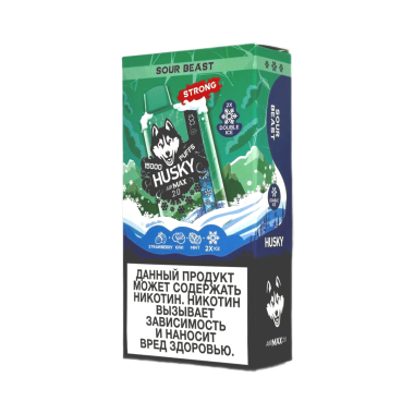 HUSKY AIRMAX 2.0 15000 Strong Ледяной микс киви клубники мяты HUSKY AIRMAX 2.0 15000 Strong Ледяной микс киви клубники мяты