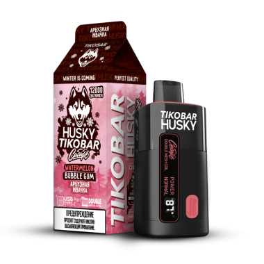 TIKOBAR HUSKY Сибирь 12000 Арбузная Жвачка TIKOBAR HUSKY Сибирь 12000 Арбузная Жвачка