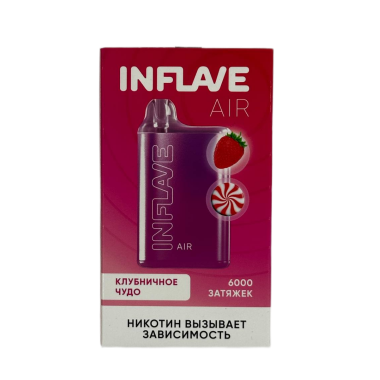 INFLAVE AIR 6000 Клубничное чудо INFLAVE AIR 6000 Клубничное чудо