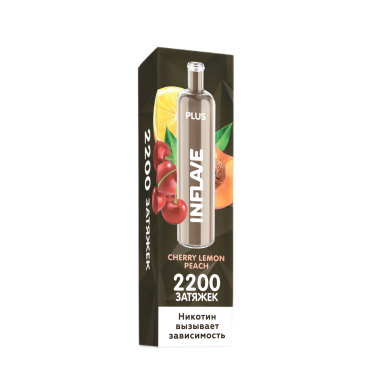 INFLAVE PLUS 2200 Вишня персик лимон INFLAVE PLUS 2200 Вишня персик лимон