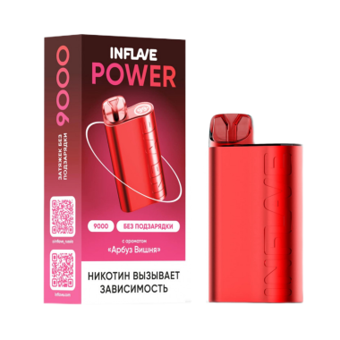 INFLAVE POWER 9000 Арбуз вишня INFLAVE POWER 9000 Арбуз вишня