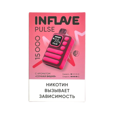 INFLAVE PULSE 15000 Сочная вишня INFLAVE PULSE 15000 Сочная вишня