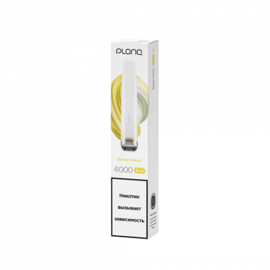 Plonq Plus Pro 4000 Банан, Кокос Plonq Plus Pro 4000 Банан, Кокос